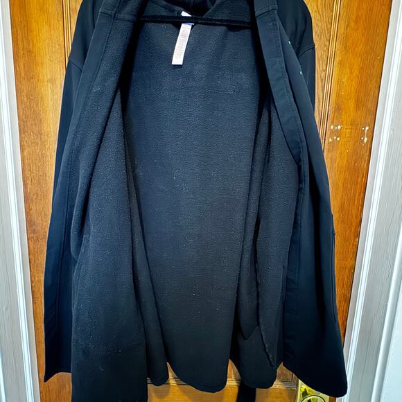 Savage‎ X Fenty Forever Savage Short Hooded Robe XL/1X Rihanna Black Lime Green - Picture 7 of 16